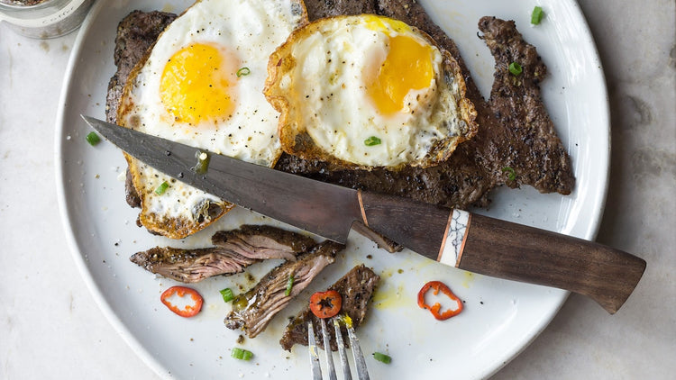 AN ELK-EATER'S BREAKFAST