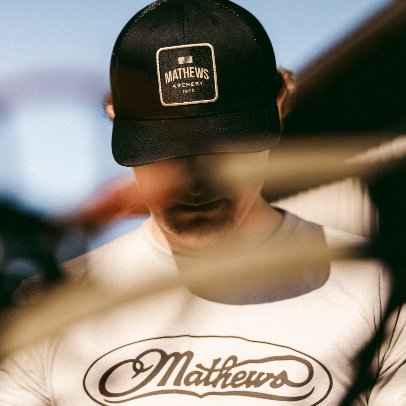 Mathews archery flexfit hat hotsell