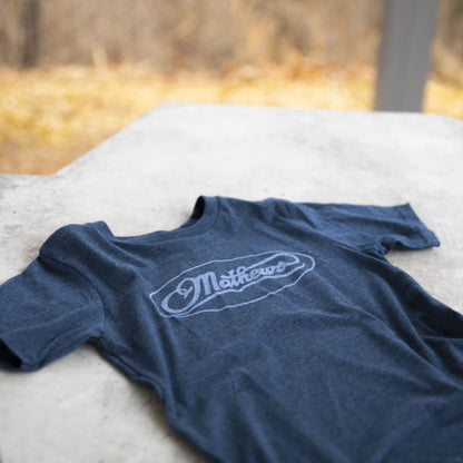 Youth Blue Logo Tee