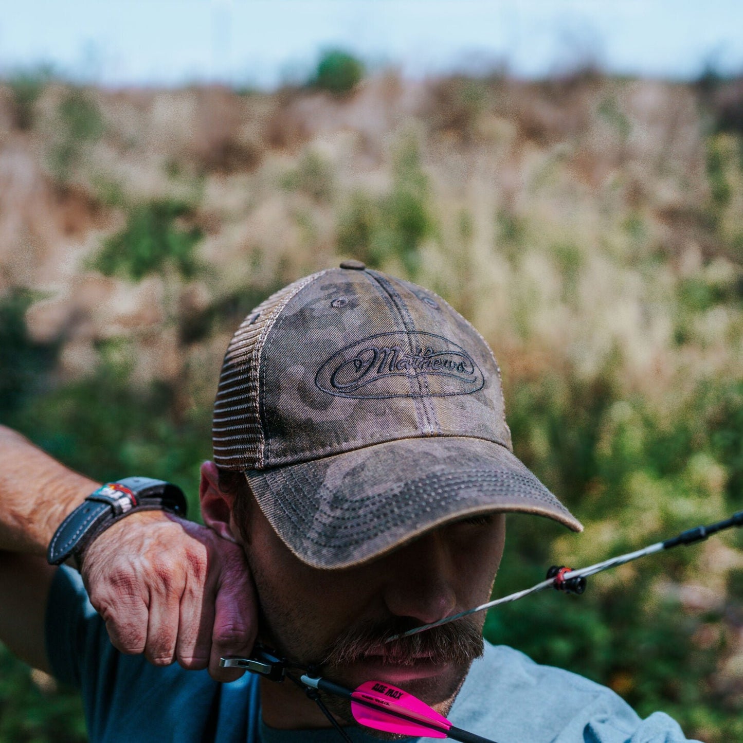 Black Camo Cap