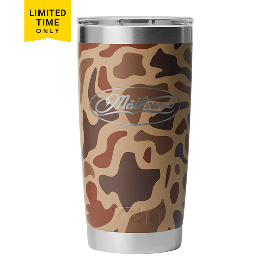 20 oz DuraCoat Rambler - Wetland Camo